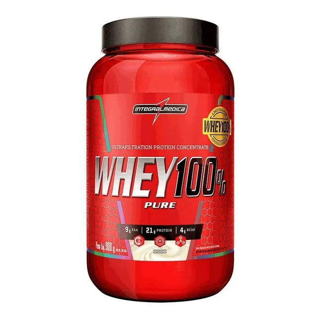 100% Pure Whey 900g Pote Integralmédica