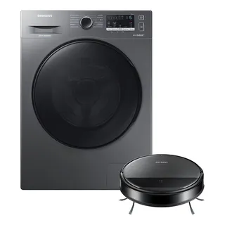 Lava E Seca Wd11a 11/7kg + Aspirador RobĂŽ 2 Em 1 Wi-fi Cor Inox Lava E Seca Wd11a 11/7kg + Aspirador RobĂŽ 2 Em 1 Wi-fi Cor Inox