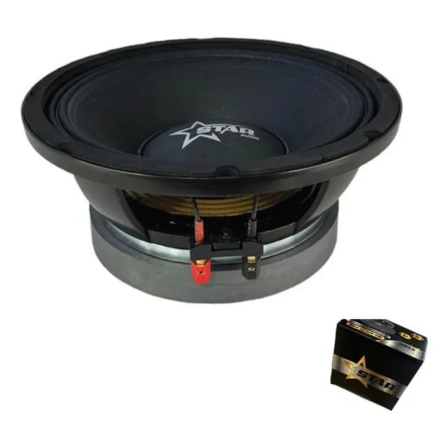 Medios Star Audio 10 Pulgadas 1500w Ms-mb10 8 Ohm Ccs