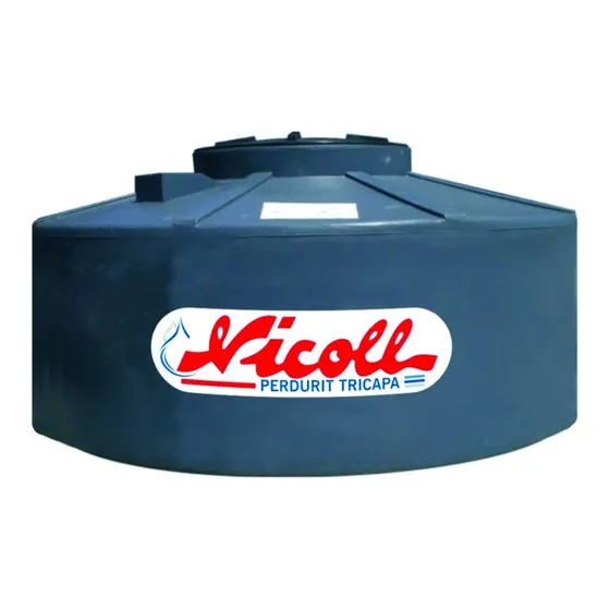 Tanque Agua Nicoll Bajo 300 Litros Salida Lateral