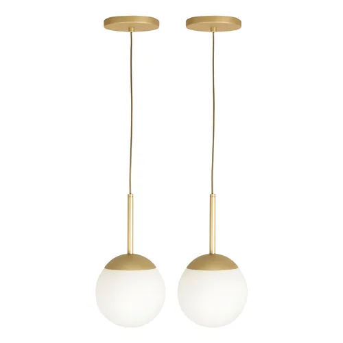 Lustre Pendente Globo Vidro 15 Fosco Jabuticaba Stuttgart Fl Cor