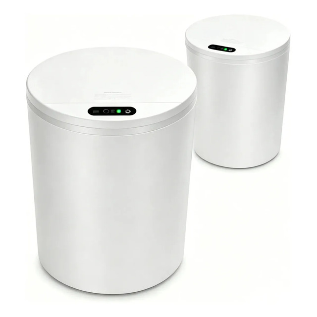 Lixeira Inteligente Automática Sensor Recarregável USB Lixeira Inteligente Automática Sensor Recarregável USB