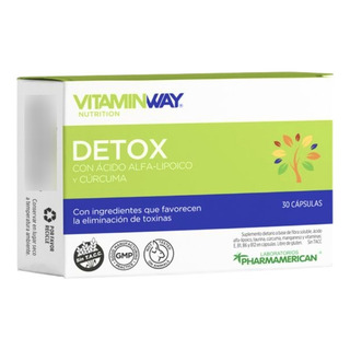 Detox Curcuma Y Acido Alfa Lipoico - Vitamin Way Detox Curcuma Y Acido Alfa Lipoico - Vitamin Way