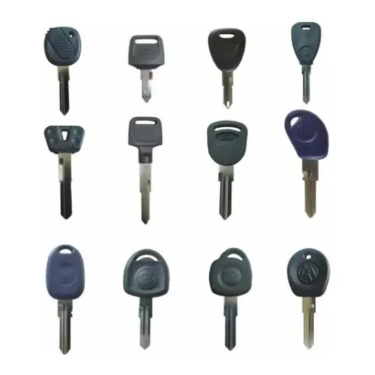 Kit 10 Chaves Virgem Carro Moto Chaveiro Envio Frete Grátis