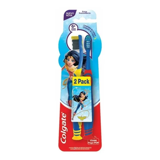 Pack 2 Cepillo Dental Colgate® Mujer Maravilla