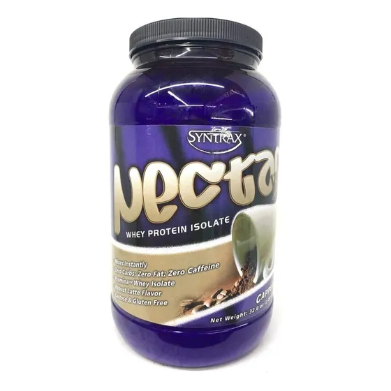 Suplemento En Polvo Syntrax Nectar Proteína Sabor Capuchino En Pote De 907g