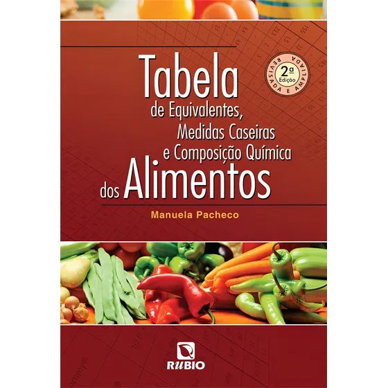 Livro: Tabela De Equivalentes, Medidas Caseiras E Composição