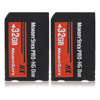2 Tarjetas Memory Stick Ms Pro Duo Flash De 32 Gb Para C-fs 2 Tarjetas Memory Stick Ms Pro Duo Flash De 32 Gb Para C-fs