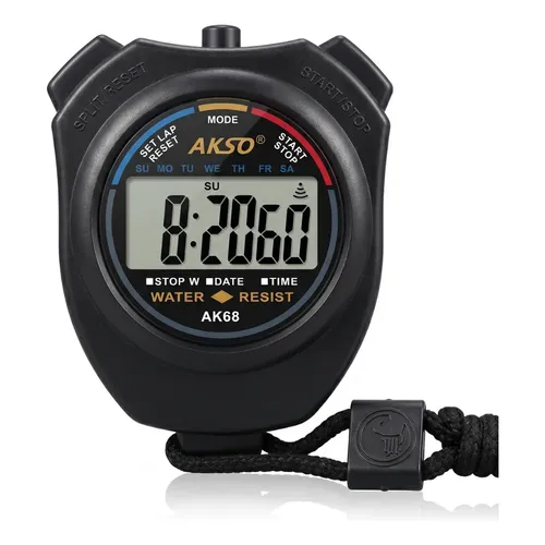 Stopwatch Seiko S141 With 300 Memory And 3 Display Panels