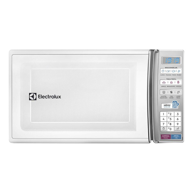 Micro-ondas De Bancada Electrolux Branco 27l Com 55 Receitas Pré-programadas No Menu Onlin... Micro-ondas De Bancada Electrolux Branco 27l Com 55 Receitas Pré-programadas No Menu Onlin...