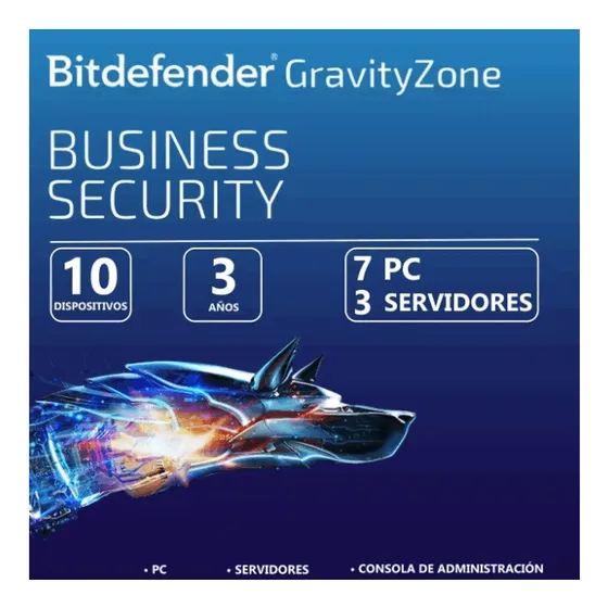 Bitdefender® Gravityzone Business Security 10 Disp  3 Años