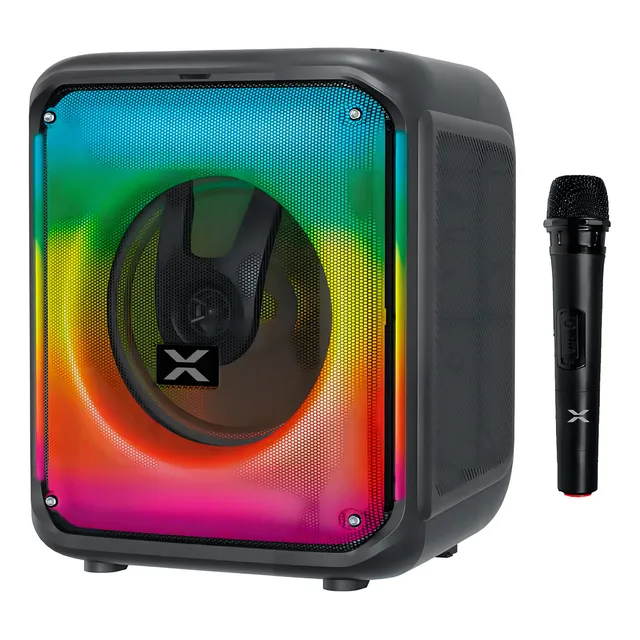 Parlante Xion SDBOX con bluetooth negro 220V