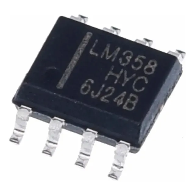 Kit Amplificador Operacional Lm358 Sop8 Superficial Pack X 5