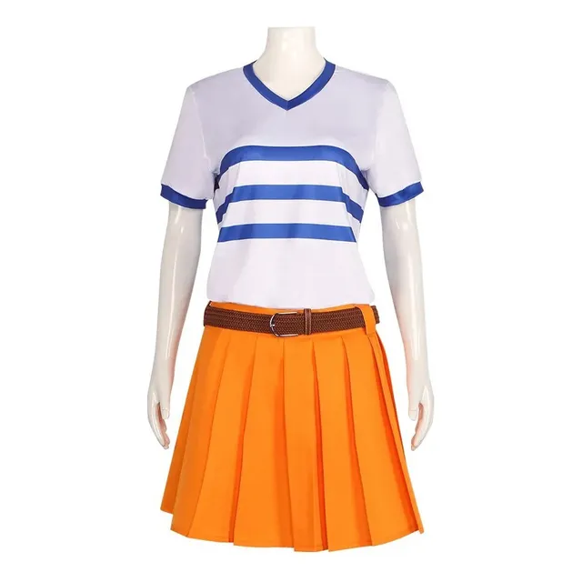 Anime Horizontal De Live Piece Nami Version Striped One