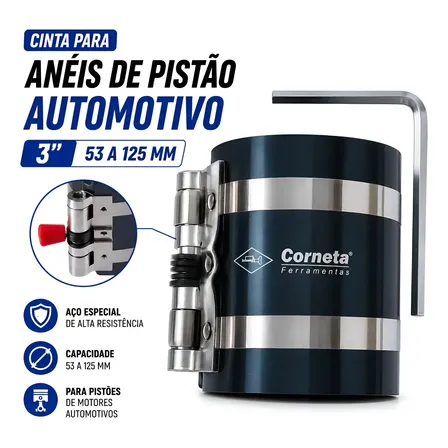 Cinta Para Aneis De Pistao Montagem Automotivo Carro E Motos