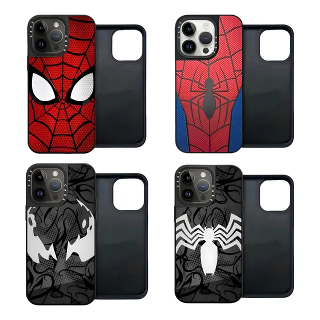 Funda Spiderman Estilo Casetify Para iPhone 11 12 13 14 15 16 Pro Max