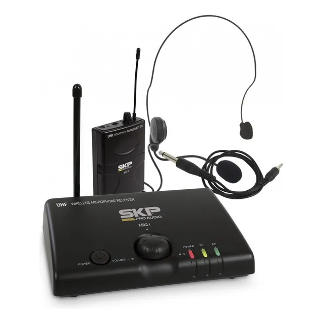 Microfono Inalambrico Cintillo Uhf Mini V Skp - Musicstore