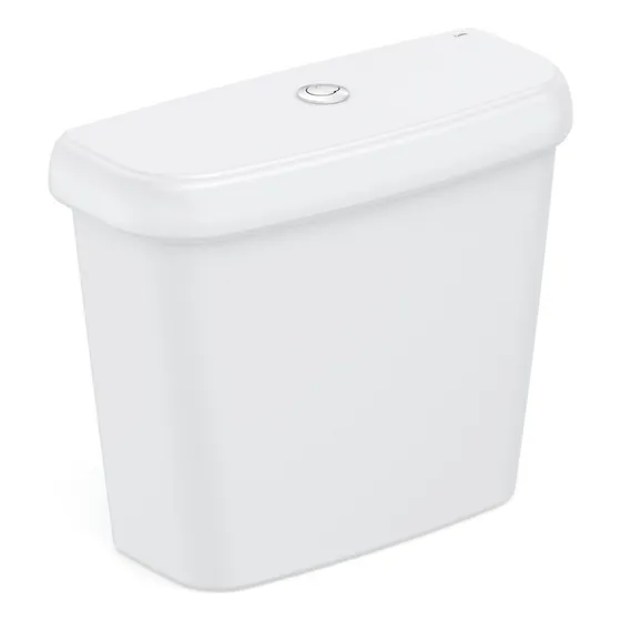 Caixa Para Acoplar 3/6 Litros Fit Plus Cinza Prata Eewt