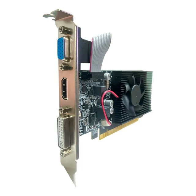 Tarjeta de vídeo Gt 610 de 2 GB y 64 bits Golden Memory de bajo perfil