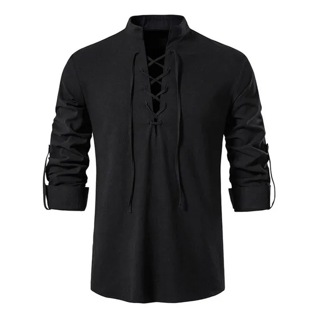 Camisas Escocesas Jacobite Ghillie Kilt Para Hombre Casual L