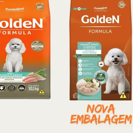 Golden Fórmula Cães Adulto Mini Bits Frango/Arroz 10,1k