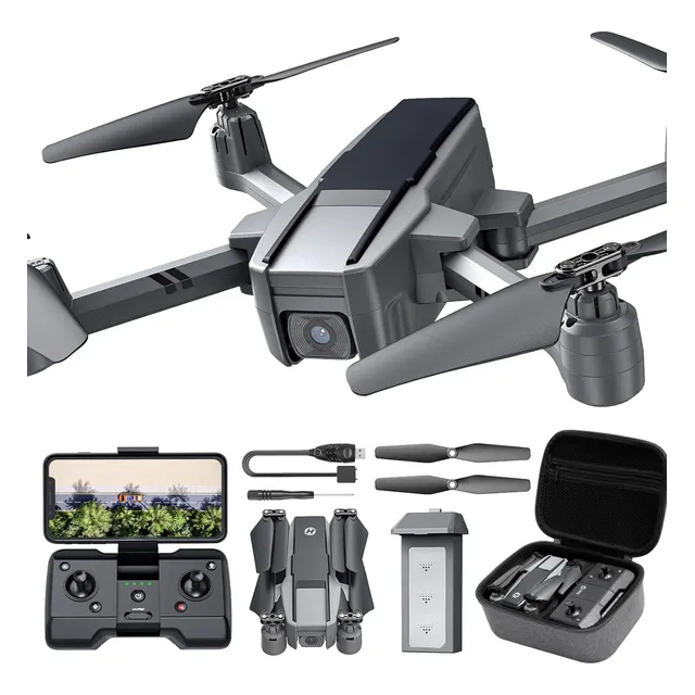 Rc Drone Con Cámara 4k Quadcopter + 1 Baterías Doble Camara