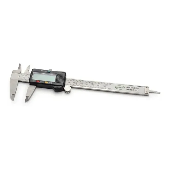 Calibre Digital Visor Plastico 150mm Wembley 2389 