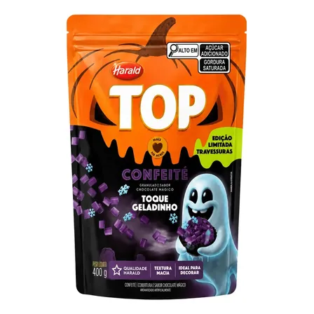 Top Confeite Roxo Halloween 400g