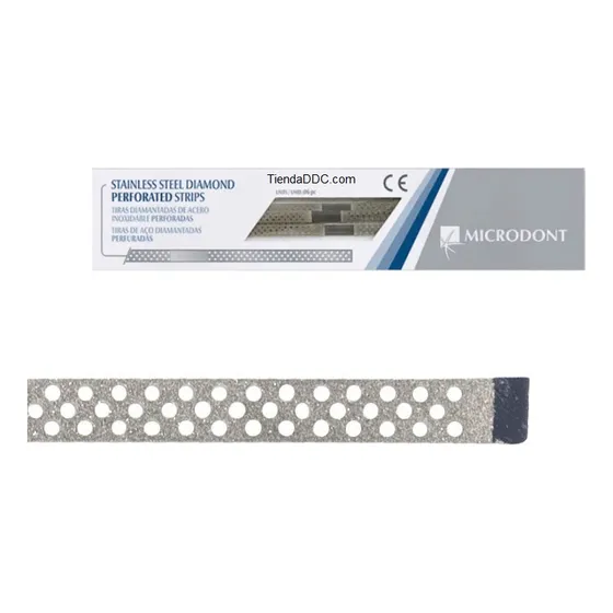Lija Stripping Diamantada Perforada Desgaste Interproximal 6