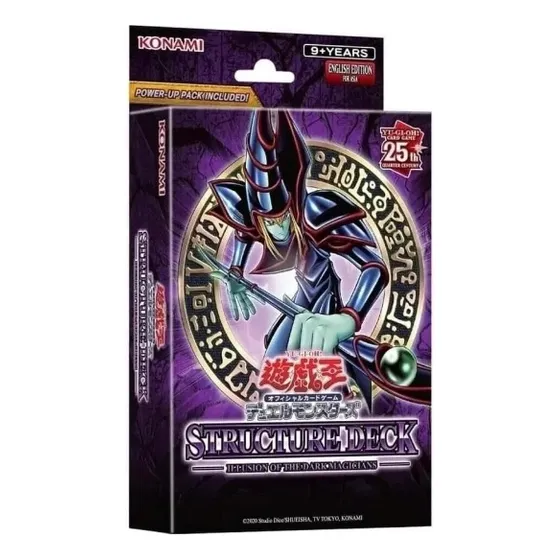 Yugioh Structure Deck: Illusion Of The Dark Magicians Asian