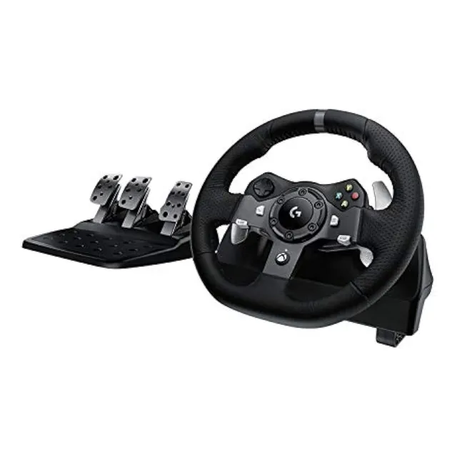 Logitech G920 Driving Force, Pedales De Volante Y Piso De Ca