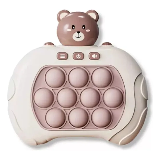 Brinquedo Pop It Urso, Astronauta Ante Estres