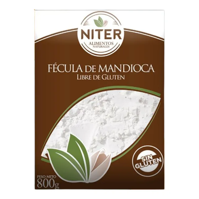 Fecula De Mandioca Libre De Gluten 800g - Graviola