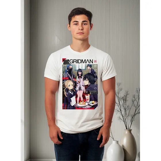 Playera Sss Gridman Diseño 01 Anime Playeras Beloma