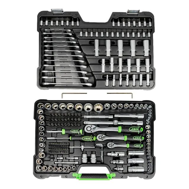 Kit De Herramientas De 216pz Con Dados De 12 Caras Jbm54250
