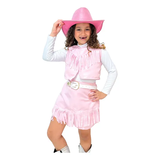 Conjunto Boiadeira Coutry Infantil 3 Peças Blogueirinha