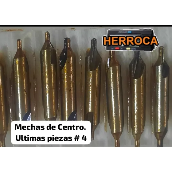 Mechas De Centro Numero 4