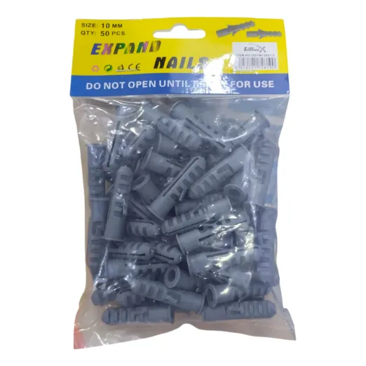 Ramplug Plástico 3/8 Paquete De 50 Unidades