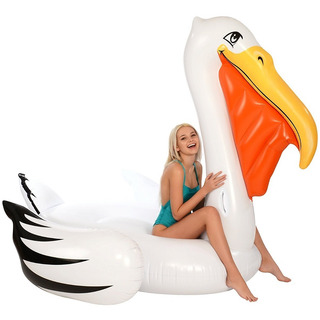 Pelícano Inflable 88 Pulgadas Flotador Para Albercas Pelícano Inflable 88 Pulgadas Flotador Para Albercas