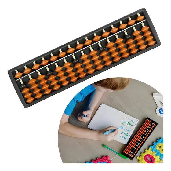 Ábaco Japonés  Sorobán 15 Líneas - Material Didáctico