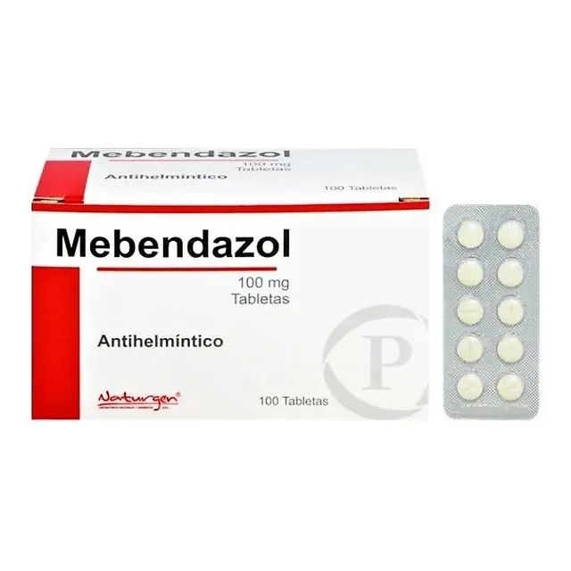 Mebendazol Blister X 12 Tabletas
