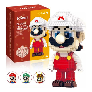 Rompecabezas 3d Super Mario Bros Mini Bloques Armables Block Rompecabezas 3d Super Mario Bros Mini Bloques Armables Block