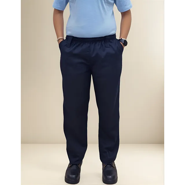 Pantalón De Gabardina Elástico, Uso Industrial Pe01 Donnatex