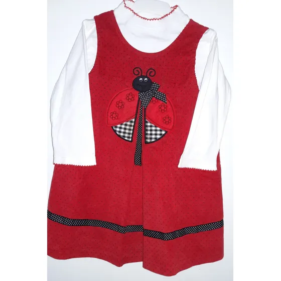 Vestido De Niñas Elegante Talla 6 Fiesta Navidad Rojo