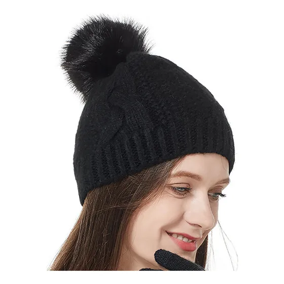 I Hat For Mujer, Moda Europea Y Americana De Invierno, Vers