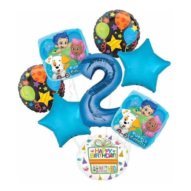 Bubble Guppies   Fiesta De Segundo Cumpleaños Decoraci...
