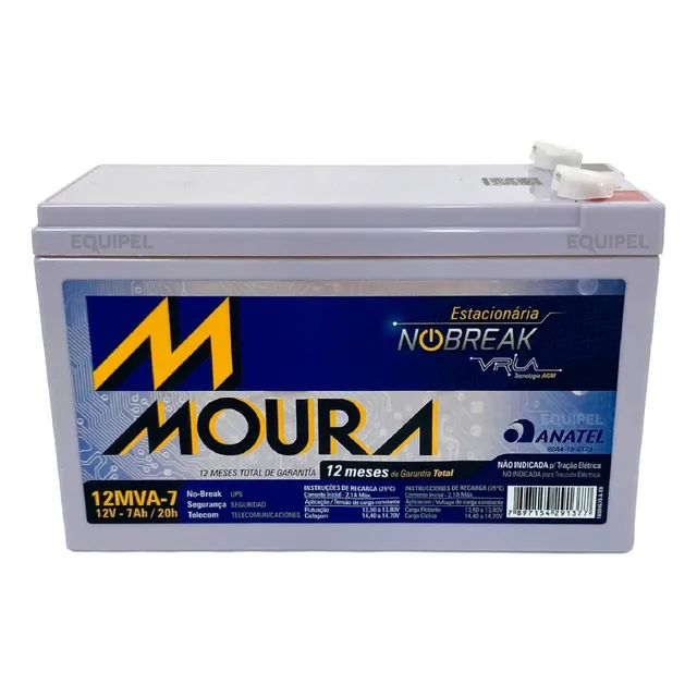 Batería para UPS Moura Vrla 12MVA7 12V