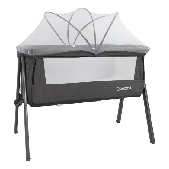 Cuna Colecho Easy Bebesit Color Gris