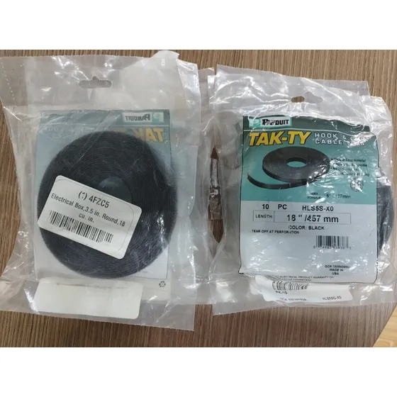 Abrazadera Velcro Negro Hls5s-x0 Negro 5 Panduit