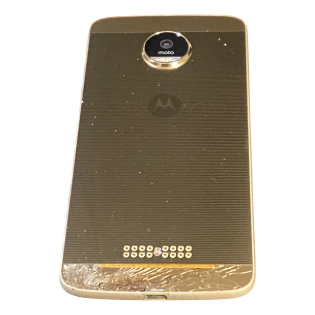 Motorola Moto Z Blanco/oro Fino Xt1650-03 Dañado Blanco